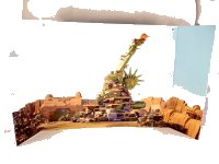LEGO onderdeel Paper Cardboard Backdrop for Set 70820, Apocalypseburg Scene / Queen Watevra's 'So-Not-Evil' Space Palace Scene 70820ppr01