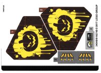 LEGO onderdeel Sticker Sheet for Set 70913 - (34049/6192740) 70913stk01