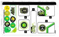 LEGO onderdeel Sticker Sheet for Set 71454 - (10102947/6434179) 71454stk01