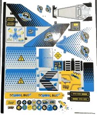 LEGO onderdeel Sticker Sheet for Set 71460 - (10105009/6455653) 71460stk01