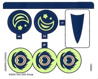 LEGO part Sticker Sheet for Set 71476 - (10106417/6469357) 71476stk01