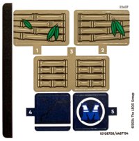 LEGO part Sticker Sheet for Set 71480 - (10108708/6487154) 71480stk01