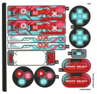 LEGO onderdeel Sticker Sheet for Set 71489 - (10110957/6523372) 71489stk01
