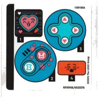 LEGO onderdeel Sticker Sheet for Set 71490 - (10110958/6523378) 71490stk01