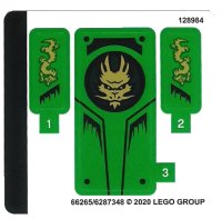 LEGO onderdeel Sticker Sheet for Set 71700 - (66265/6287348) 71700stk01