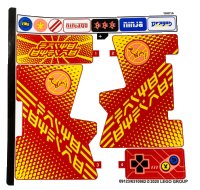 LEGO onderdeel Sticker Sheet for Set 71714 - (69123/6310982) 71714stk01