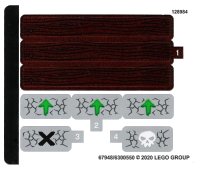 LEGO onderdeel Sticker Sheet for Set 71717 - (67948/6300550) 71717stk01