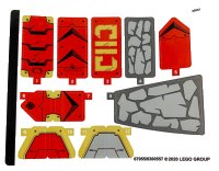 LEGO onderdeel Sticker Sheet for Set 71720 - (67955/6300557) 71720stk01