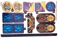 LEGO onderdeel Sticker Sheet for Set 71796 - (10103443/6435259) 71796stk01