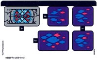 LEGO part Sticker Sheet for Set 71842 - (10113523/6546194) 71842stk01