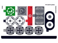 LEGO onderdeel Sticker Sheet for Set 72034 - (10112521/6539456) 72034stk01