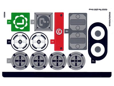 LEGO part Sticker Sheet for Set 72034 - (10112521/6539456) (72034stk01)