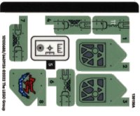 LEGO onderdeel Sticker Sheet for Set 75571 - (10100688/6409126) 75571stk01
