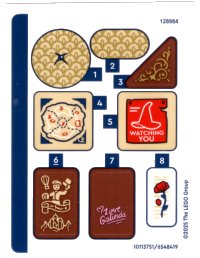 LEGO onderdeel Sticker Sheet for Set 75687 - (10113751/6548419) 75687stk01