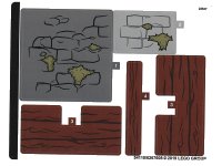 LEGO part Sticker Sheet for Set 75947 - (54118/6267608) 75947stk01