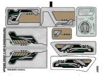 LEGO part Sticker Sheet for Set 76009 - (14674/6042943) 76009stk01
