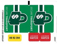 LEGO onderdeel Sticker Sheet for Set 76015 - International Version - (17209/6069103) 76015stk01a