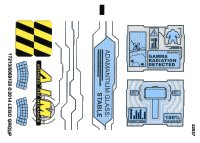 LEGO onderdeel Sticker Sheet for Set 76018 - (17213/6069120) 76018stk01