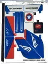 LEGO onderdeel Sticker Sheet for Set 76076 - (29680/6174926) 76076stk01