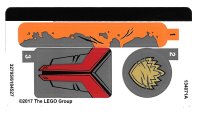 LEGO onderdeel Sticker Sheet for Set 76079 - (32795/6184527) 76079stk01