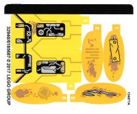 LEGO part Sticker Sheet for Set 76080 - (32940/6185687) 76080stk01