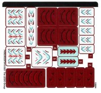 LEGO onderdeel Sticker Sheet for Set 76177 - (74502/6329734) 76177stk01