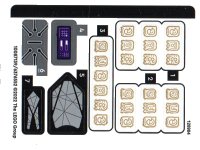 LEGO onderdeel Sticker Sheet for Set 76213 - (10087139/6376552) 76213stk01