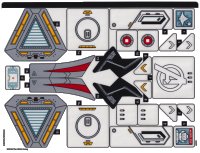 LEGO onderdeel Sticker Sheet for Set 76325 - (10113408/6545012) 76325stk01