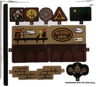 LEGO onderdeel Sticker Sheet for Set 76388, Sheet 2 - (79576/6353967) 76388stk02