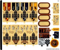 LEGO part Sticker Sheet for Set 76399, Sheet 1 - (10100100/6400147) 76399stk01