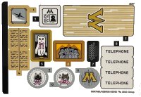 LEGO onderdeel Sticker Sheet for Set 76403 - (10077560/6338158) 76403stk01