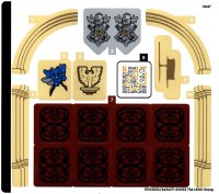 LEGO part Sticker Sheet for Set 76413 - (10103030/6434271) 76413stk01