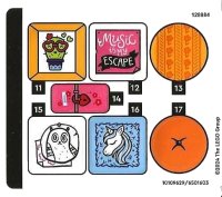 LEGO onderdeel Sticker Sheet for Set 76781, Sheet 2 - (10109629/6501603) 76781stk02