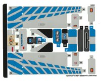 LEGO onderdeel Sticker Sheet for Set 76917 - (10100931/6414275) 76917stk01