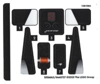 LEGO part Sticker Sheet for Set 76918, Sheet 1 - (10104042/6440727) 76918stk01
