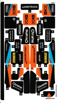 LEGO onderdeel Sticker Sheet for Set 76919 - (10106778/6472359) 76919stk01
