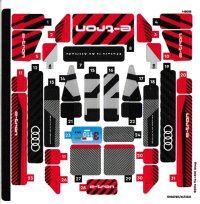 LEGO onderdeel Sticker Sheet for Set 76921 - (10106780/6472361) 76921stk01