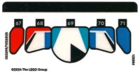 LEGO onderdeel Sticker Sheet for Set 76922, Sheet 3 - (10109324/6492151) 76922stk03