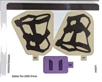 LEGO onderdeel Sticker Sheet for Set 77071 - (10110123/6515541) 77071stk01