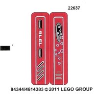 LEGO part Sticker Sheet for Set 7976 - (94344/4614383) 7976stk01