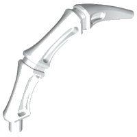 LEGO part Gliedmaße knöchern klein mit Stab-Ende (Bein / Rippe / Schwanz) 15064