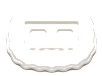 LEGO part Minifigure Jupe Plastique, Froncée (Tutu de Ballerine) 24087