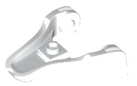 LEGO part Dragon Head (Elves) Jaw Lower 24199