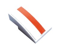 LEGO part Schräge, Curva 3 x 2 con Patrón de Franja Naranja (Adhesivo) - Set 75937 24309pb024