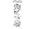 LEGO part Ladrillo 1 x 2 x 5 con Patrón de Dibujo de Plan de Escape de Prisión a Tiza (Pegatina) - Set 60047 2454pb088