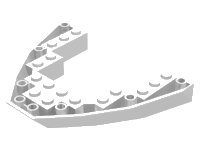 LEGO part Barco, Steen de Proa 8 x 10 x 1 2622