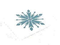 LEGO part Baldosa 2 x 3 con Patrón Copo de Nieve Azul Claro Metálico 26603pb051