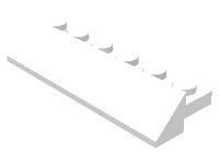 LEGO part Slope 45 2 x 6 x 2/3 2875