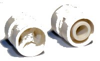 LEGO part Rueda 8 mm D. x 9 mm para Slicks, Orificio Redondo para Pasador Soporte de Ruedas 30027a