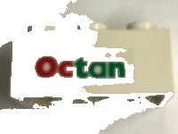 LEGO part Stein 2 x 3 con Patrón Octan Izquierda (Pegatina) - Sets 6397 / 6472 3002pb37L